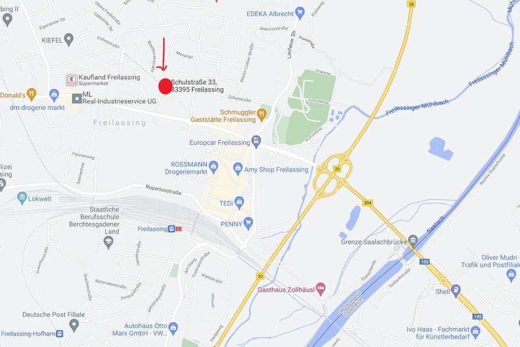 Eg Rechts -Wunderschone 80M² Grosse 3-Zimmer City Wohnung Nahe Salzburg Freilassing Zewnętrze zdjęcie